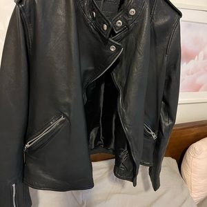 All Saints Leather Jacket NWT!!! Love this jacket, but it’s too small on me.